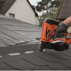 SPIT Paslode Cloueur Autonome à Gaz, électrique Ou Sur Batterie Cloueur Autonome Gaz à Rouleau Paslode IM45 CW Lithium Bardeau Bitumé -Pas Cher Fixation Magasin im453