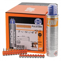 SPIT Paslode Clou Pour Cloueur Autonome Clou Tampon Spit HC6 Longueur 15 Mm + Gaz P800 Pulsa 800 Spit 057550 -Pas Cher Fixation Magasin imageproduct317587 1
