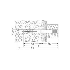 Cheville à Frapper En Plastique Cheville à Frapper Avec Clou N 6x40 Pour Colliers Fischer 26015 -Pas Cher Fixation Magasin imageproduct366924 3