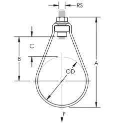 Collier Poire à Hauteur Réglable Pour Tuyau De 4" Erico 597976 -Pas Cher Fixation Magasin imageproduct368082 3