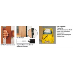 I.N.G. Fixations Cheville Double Filet Top Roc Vis TOP ROC Spéciale Menuiserie Alu Bois 06x80 I-N-G-Fixations A430105 -Pas Cher Fixation Magasin imageproduct370200 1