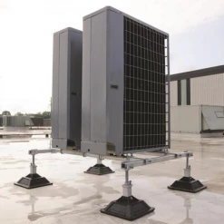 Rail Console Et Accessoire Support De Climatiseur Ou Chauffage Erico à 4 Pieds -Pas Cher Fixation Magasin kit pour support d 27 c3 a9quipement erico 4 embasses 314 mm longueur 1 257 mm noir 3