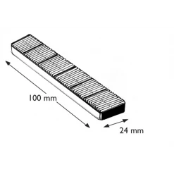 Calage Boîte 1000 Cales Plates Bleu Systemcal 24 X 100 X 5 : Prunier KP5BE24 5 Calage Boîte 1000 Cales Plates Bleu Systemcal 24 X 100 X 5 : Prunier KP5BE24 -Pas Cher Fixation Magasin kp 24 visuel 2