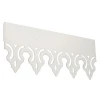 Accessoires Pour Toiture Lambrequin Frise Bandeau Décoratif Habillage Toit Nicoll 20cm Blanc