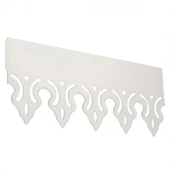 Accessoires Pour Toiture Lambrequin Frise Bandeau Décoratif Habillage Toit Nicoll 20cm Blanc