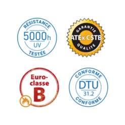 Ecran De Sous Toiture, Pare Vapeur Et Pare Pluie Pare-pluie Delta Fassade S Spécial Claire-voie Bardages Ajourés 02202910 -Pas Cher Fixation Magasin logo 2