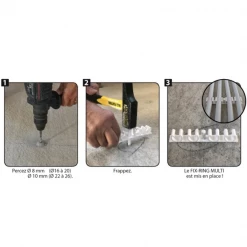 I.N.G. Fixations Collier Fix-Ring Double Tube Multicouche 16-20 Mm Nylon Blanc X15 9 I.N.G. Fixations Collier Fix-Ring Double Tube Multicouche 16-20 Mm Nylon Blanc X15 -Pas Cher Fixation Magasin mise en oeuvre