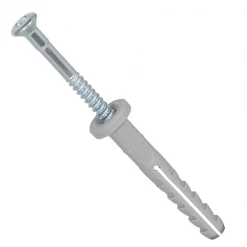 Cheville à Frapper En Plastique Cheville à Frapper Fischer Avec Collerette Plate NF M06 X 40 513840 -Pas Cher Fixation Magasin nf