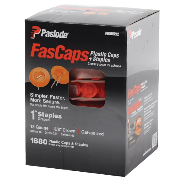 SPIT Paslode Agrafe Pour Cloueur Pneumatique Agrafe Galvanisée De 25 Mm Avec Capsule Spit Pour Membrane D'étanchéité 1 SPIT Paslode Agrafe Pour Cloueur Pneumatique Agrafe Galvanisée De 25 Mm Avec Capsule Spit Pour Membrane D'étanchéité