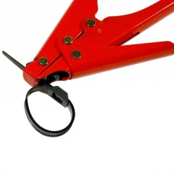 Collier Attache Câble Pince De Serrage Colliers Fixation Debflex Anti-pincement Acier Rouge