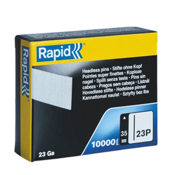 Pointe Pour Cloueur Pneumatique Pointe Super Finette 23P Rapid Ga- Longueur 35 Mm - Boîte De 10000 2 Pointe Pour Cloueur Pneumatique Pointe Super Finette 23P Rapid Ga- Longueur 35 Mm - Boîte De 10000 – Image 2