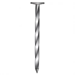 Arcelormittal Pointe Torsadée Pointe Torsadée En Acier Galvanisé - Ø 3.60 X 70 Mm - Boîte De 5 Kg