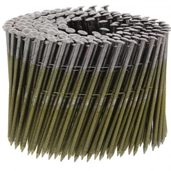 Pointe Pour Cloueur Pneumatique Clou Cranté 16° Inox A2 En Rouleau Haubold Cloueur RNC - 2,8 X 65 Mm