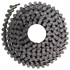 Pointe Pour Cloueur Pneumatique Clou Cranté 16° En Rouleau Haubold Pour Cloueur RNC - 2,5 X 50 Mm