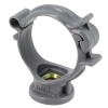 Collier Monobloc Nicoll Pour Système D'évacuation - Diamètre 50 Mm - Polypropylène Gris - 5 Pièces
