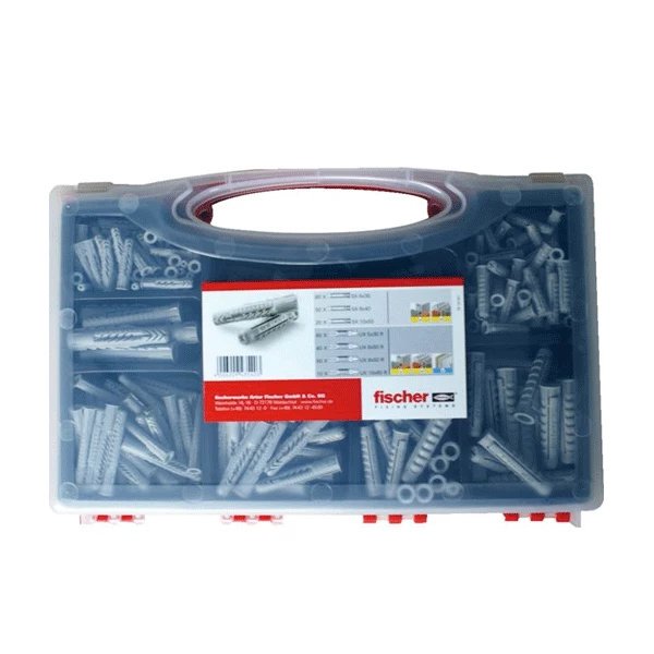 Coffret De Cheville Plastique Malette Fischer Chevilles SX Et Chevilles UX 43540 2 Coffret De Cheville Plastique Malette Fischer Chevilles SX Et Chevilles UX 43540 – Image 2