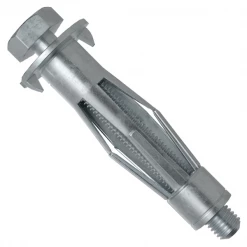 Chevilles Et Fixations Pour Corps Creux Cheville Métallique Pour Corps Creux HM Fischer Avec Vis Tête H - 8 X 55 Mm - Boîte De 50 26274