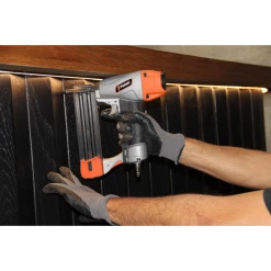 SPIT Paslode Agrafeuse Cloueur Pneumatique Pack Spit Cloueur FN1850.2 + Compresseur Proline 160 + Tuyau 15 M