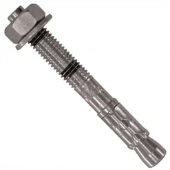 Edia Goujons D'ancrage Goujon Ancrage Fileté Béton Diamètre 10mm Longueur 80mm Acier X4