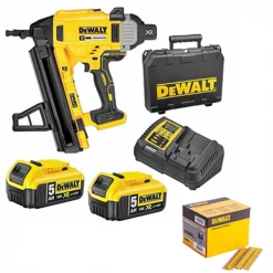 Cloueur Autonome à Gaz, électrique Ou Sur Batterie Pack Cloueur Béton Brushless DCN890 + 15 Boîtes De Pointes - Dewalt