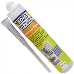 Scellement Chimique Résine Vinylester Edia 2 Canules Attache Broche Cartouche De 300 Ml -Pas Cher Fixation Magasin visuelprincipal 798663